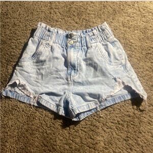 SO Light Wash Jean Shorts